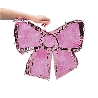 Pink Bow Pinata 19in