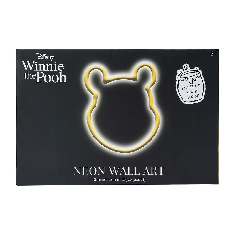 Disney Winnie The Pooh Neon Wall Art