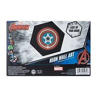 Marvel Avengers Captain America Neon Wall Art