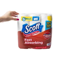 Scott® Fast Absorbing Paper Towels 6-Pack