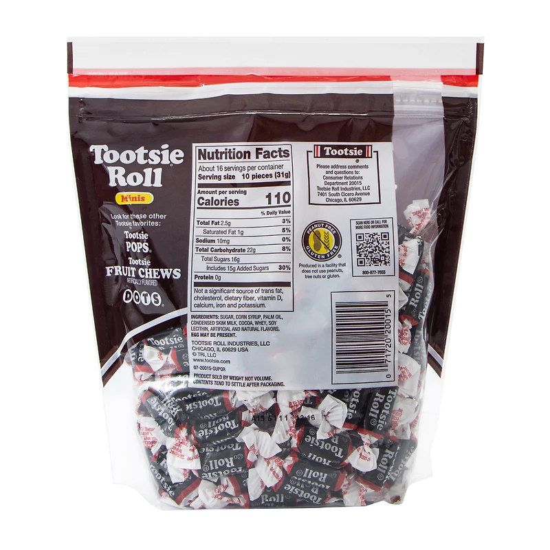 Tootsie Roll® Minis 150-Pieces 17.4oz