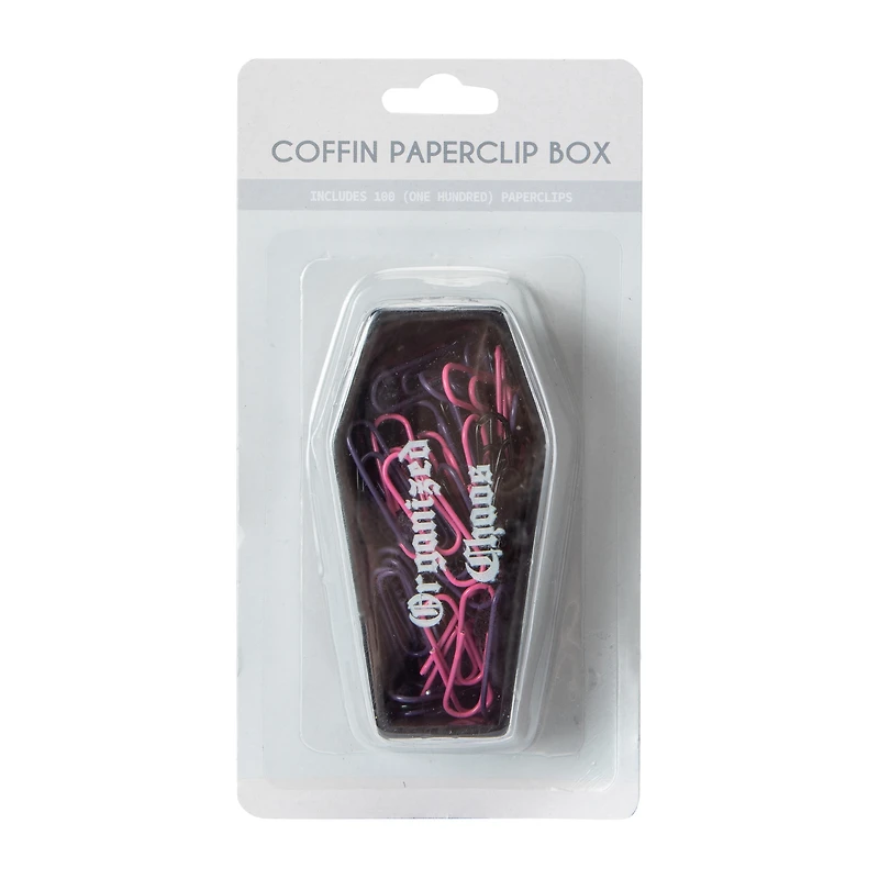 Coffin Paperclip Box