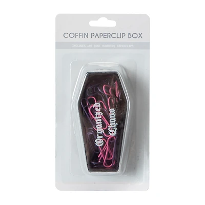 Coffin Paperclip Box