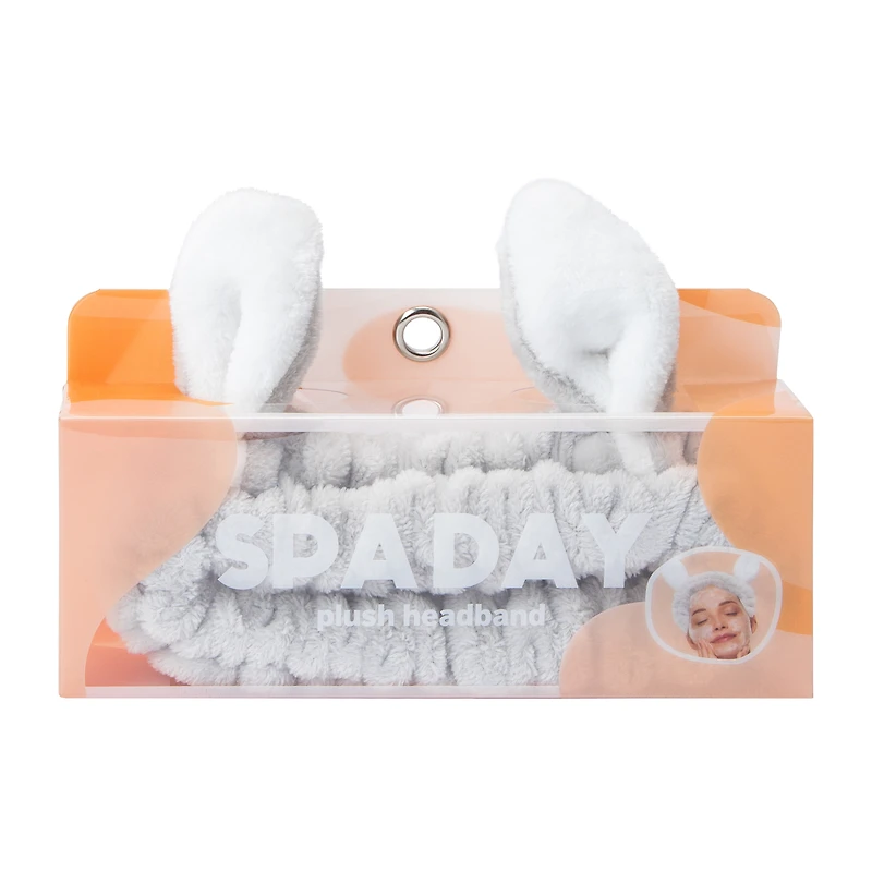 Spa Day Bunny Plush Headband