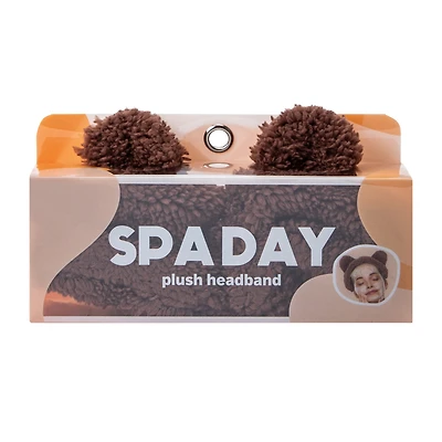 Spa Day Bear Plush Headband