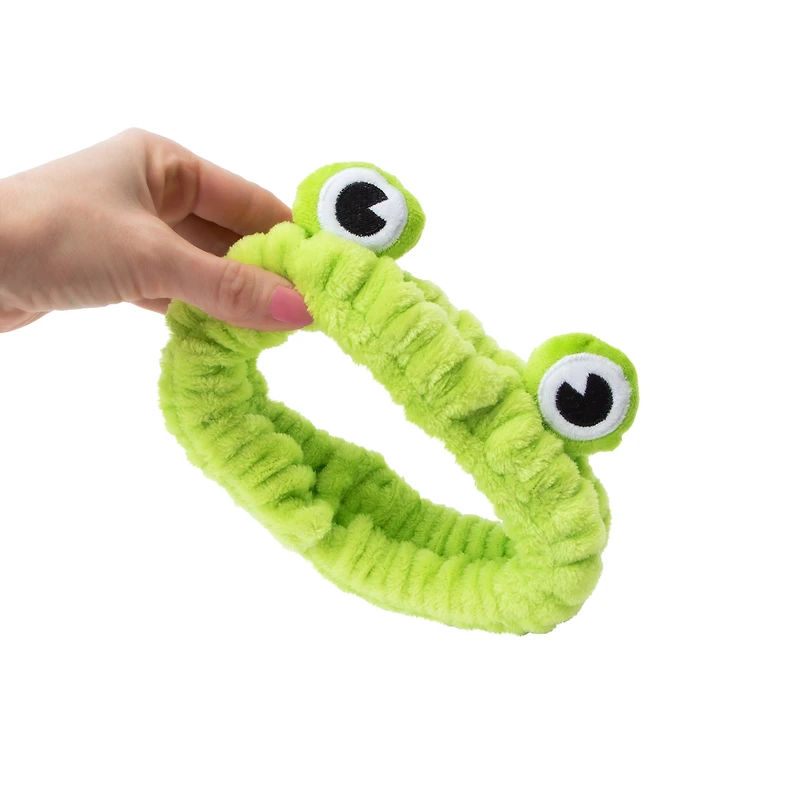 Spa Day Frog Plush Headband