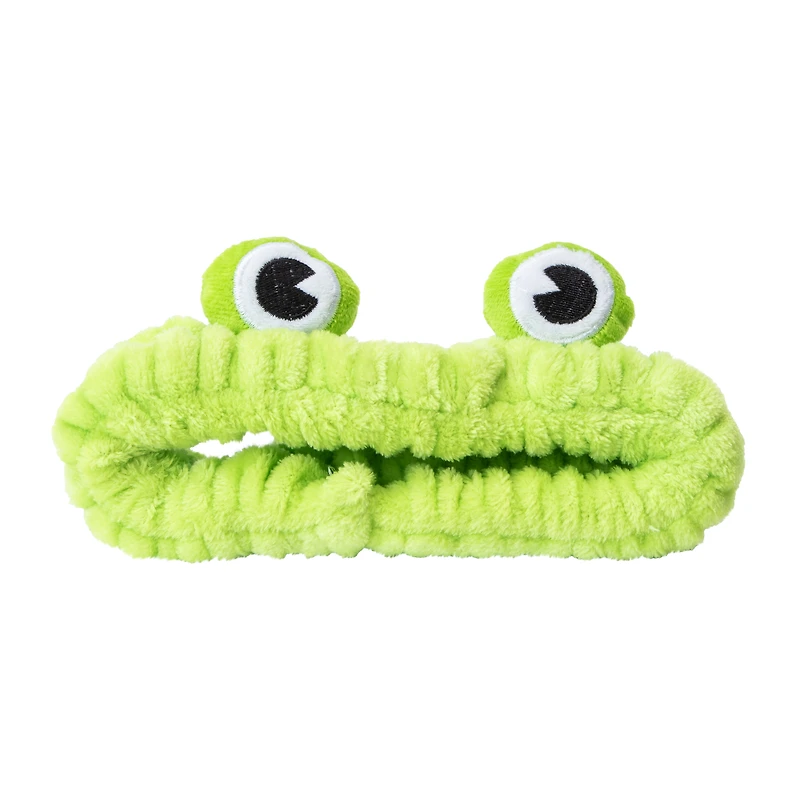 Spa Day Frog Plush Headband