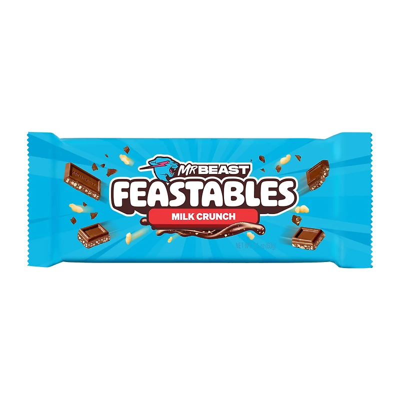 Mr. Beast Feastables Milk Crunch 2.1oz