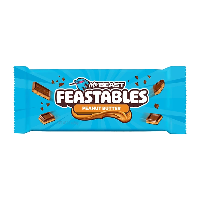 Mr. Beast Feastables Peanut Butter 2.1oz