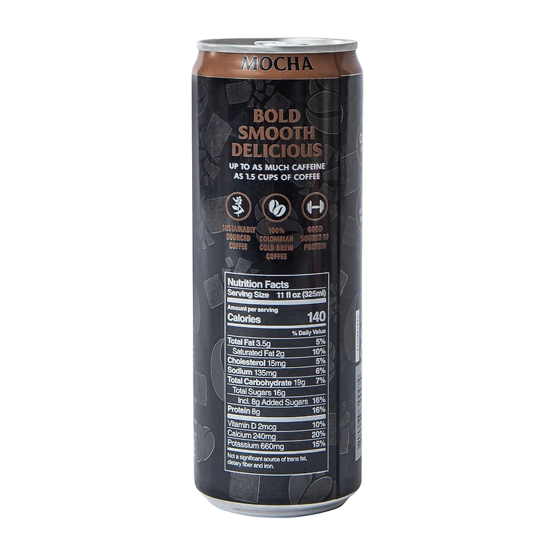 Death Wish Coffee Co® Fair Trade Mocha Latte Can 11oz