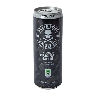 Death Wish Coffee Co® Fair Trade Original Latte Can 11oz
