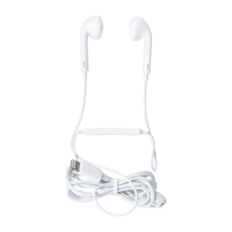 Lightning® Wired Earbuds For iPhone & iPad