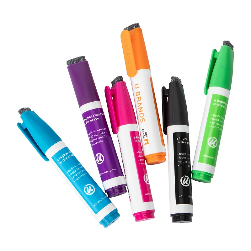 Dry Erase Markers 6-Count