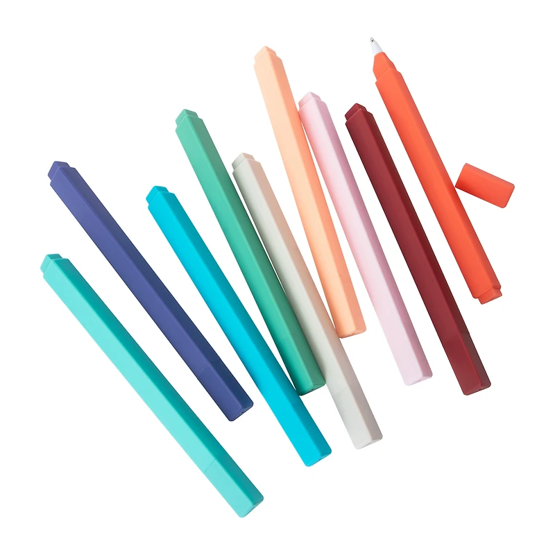 Triangular Ballpoint Pen 9-Count