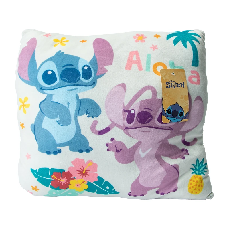 Disney Stitch Aloha Pillow