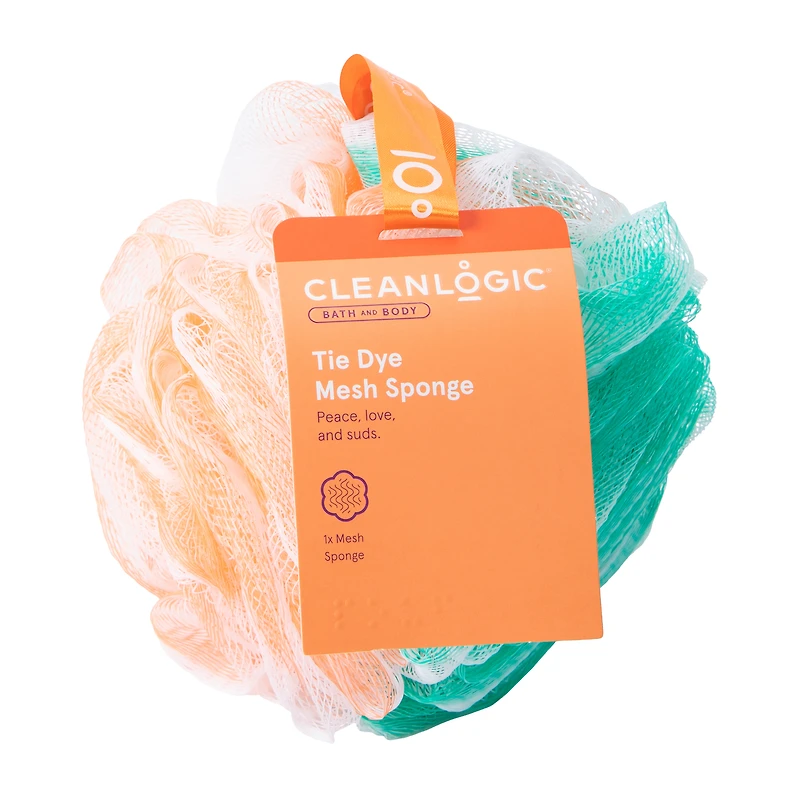 Cleanlogic® Tie Dye Mesh Sponge (Styles May Vary)