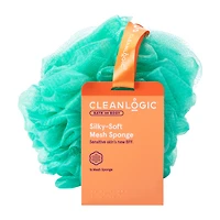 Clean Logic® Body & Bath Silky Soft Mesh Sponge