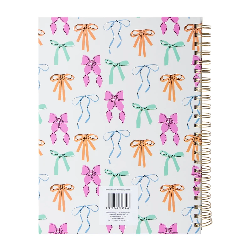 Spiral Printed Sketchbook