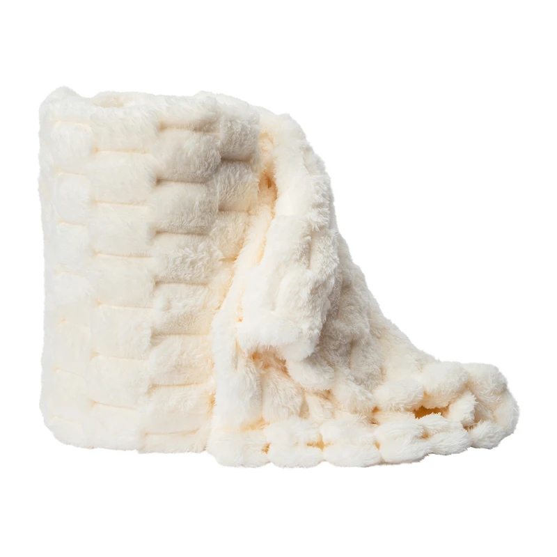 Faux Fur Blanket 50in x 60in