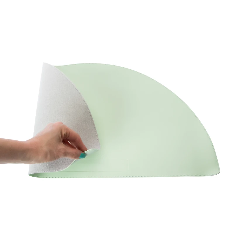Half-Circle Desk Mat Organizer