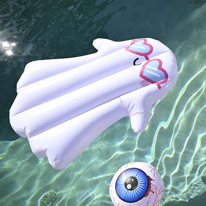 Ghost With Sunglasses Inflatable Pool Float