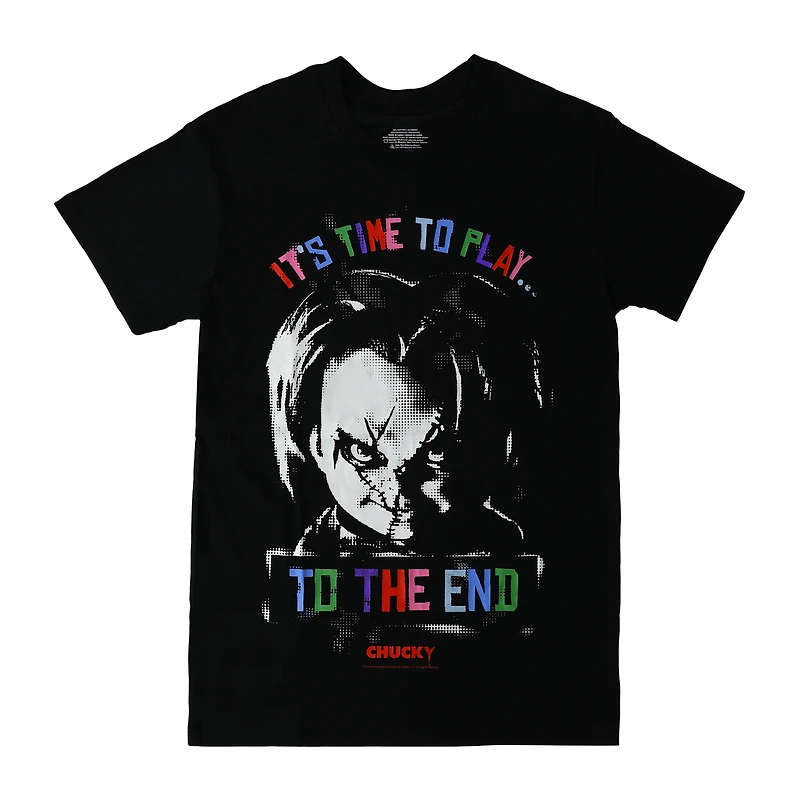 It's Time To Play Chucky Graphic Tee