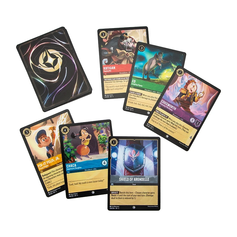 Disney Lorcana Trading Card Game Booster Pack (Styles May Vary)