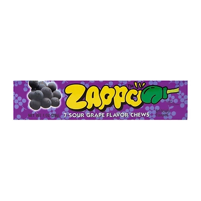 Zappo™ Sour Grape Flavor Chews 7-Count 1oz