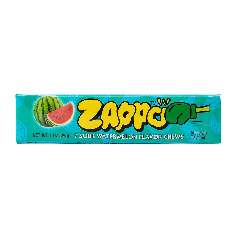 Zappo™ Sour Watermelon Flavor Chews 7-Count 1oz