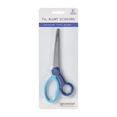Blunt Color Scissors 7in