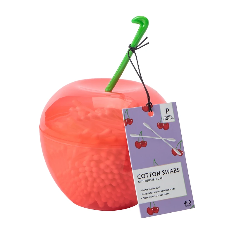 Cherry Novelty Cotton Buds 400-Count