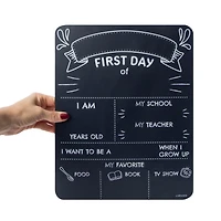 U Brands® First Day Of School Chalkboard 11inx14in