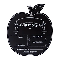 U Brands® First Day Of School Chalkboard 11inx12.5in