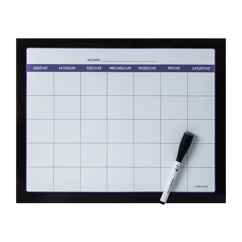 Magnetic Planner Dry Erase Calendar 11inx14in