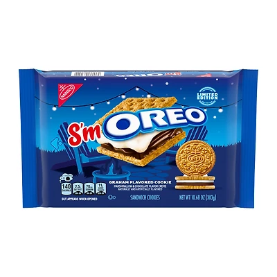 Oreo Limited Edition S'moreo Sandwich Cookies 10.68oz