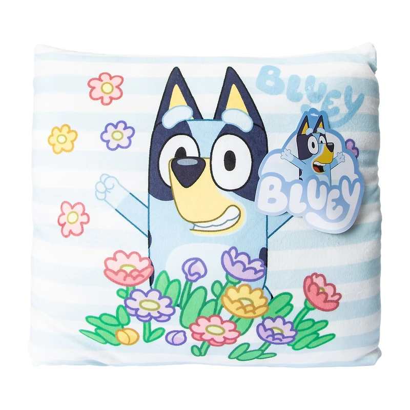 Bluey™ Squishy Pillow 14in x 14in