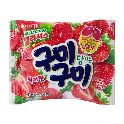 Lotte Jellycious Gummy Gummy Strawberry 2.33oz
