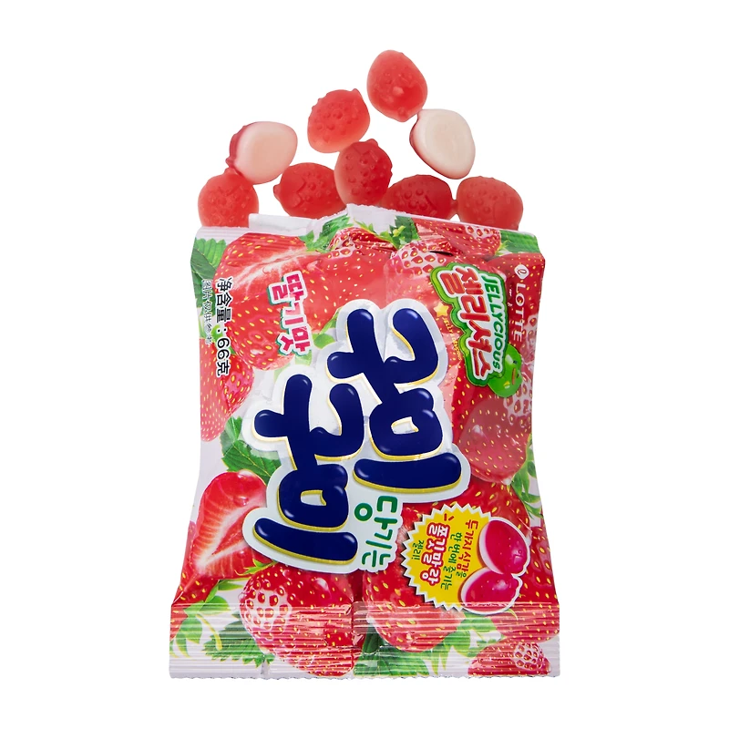 Lotte Jellycious Gummy Gummy Strawberry 2.33oz
