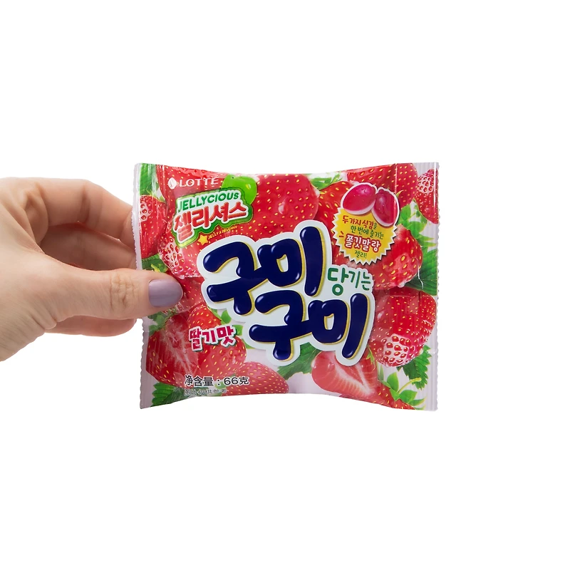 Lotte Jellycious Gummy Gummy Strawberry 2.33oz