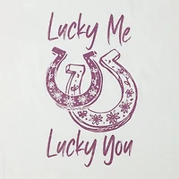 Juniors Lucky Graphic Tee