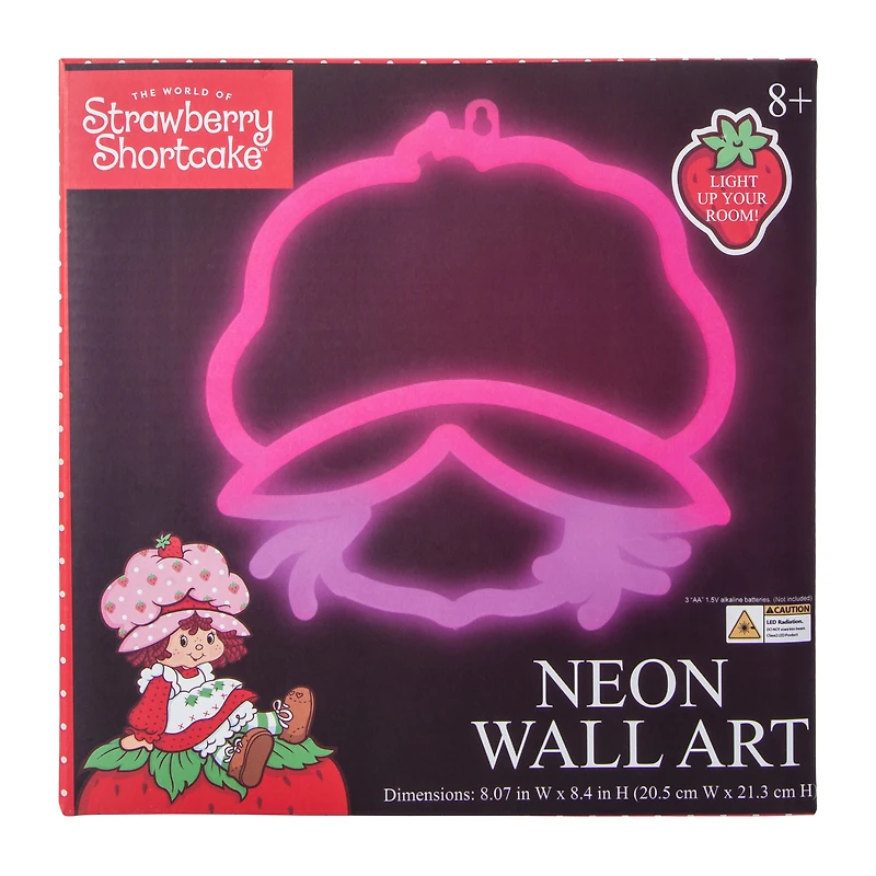Strawberry Shortcake™ Neon Wall Art