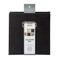 Collapsible Bins Black 2-Pack Set