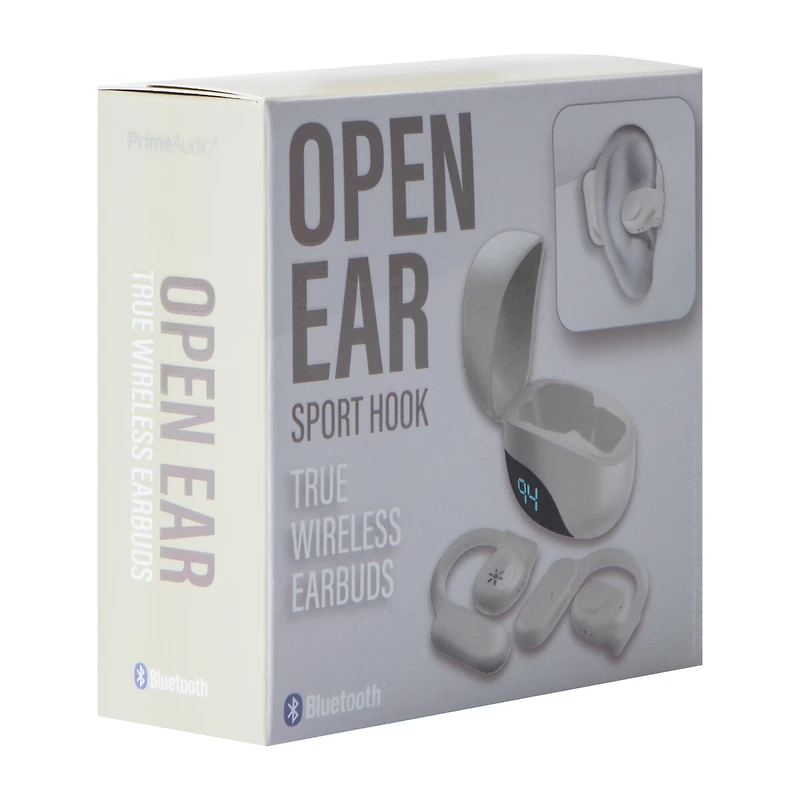 Open Ear Sport Hook True Wireless Earbuds