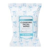 Vitamin-C & Coconut Oil Cleansing Facial Wipes 30-Count