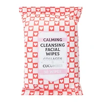Collagen & Cucumber Cleansing Facial Wipes 30-Count
