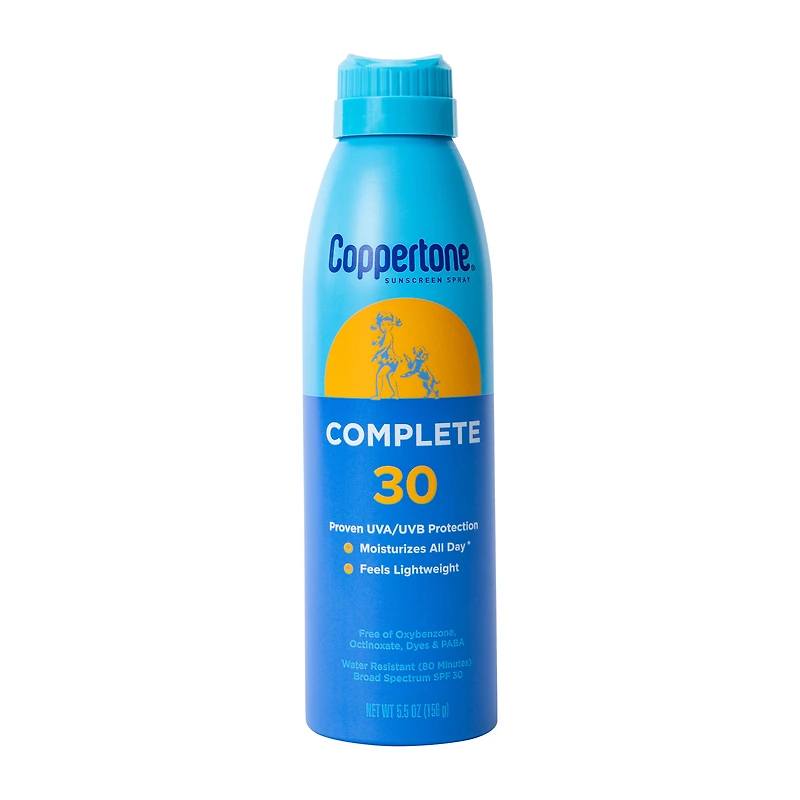 Coppertone® Complete 30 Sunscreen Spray 5.5oz