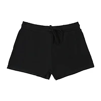 Juniors Drawstring Ribbed Shorts