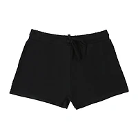 Juniors Drawstring Ribbed Shorts