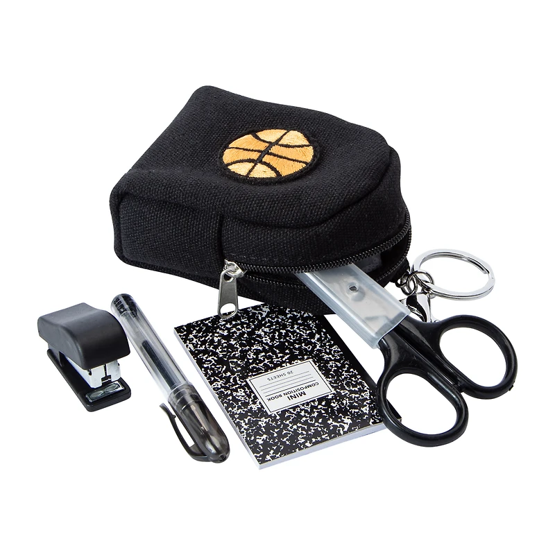 Mini Backpack & School Supply Set 4-Piece