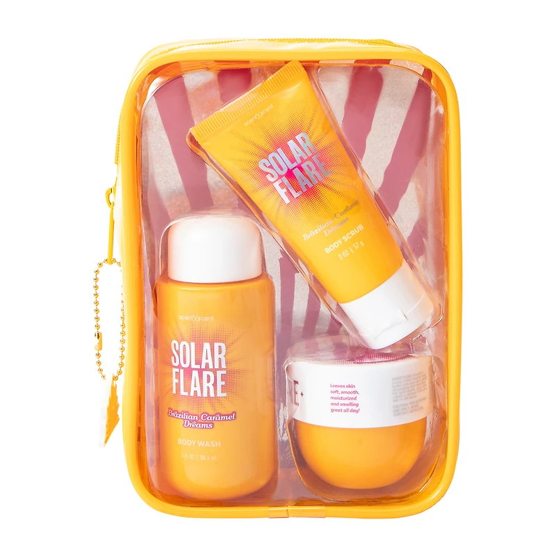 Solar Flare Brazilian Caramel Body Care Set